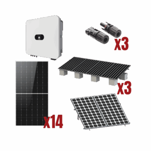 Kit Solar Interconexion  / 8kW  220Vca / Inversor HUAWEI/ Mo...