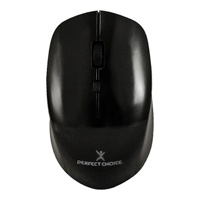 MOUSE INALAMBRICO 1600 DPI OPTICO CONECTOR USB PERFECT CHOIC...