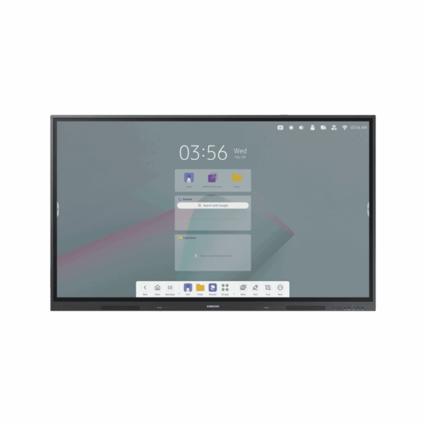 Pantalla Touch 4K Interactivo de 86" con Lápiz Táctil. WIFI,  Puertos USB/RS232/LAN/HDMI/DP, Compatible VESA