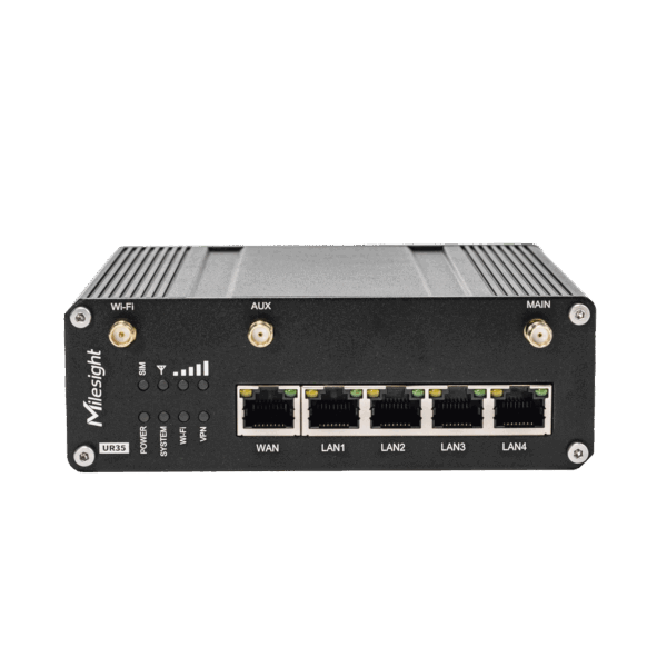 Router Celular Industrial 4G LTE con WiFi y Puertos Ethernet para IoT y M2M