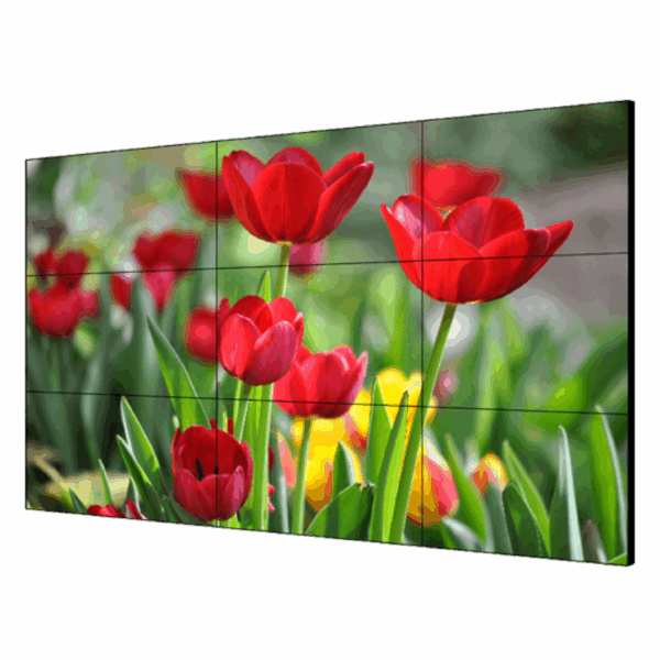 Pantalla LCD 55" para Videowall / Entrada HDMI - VGA - DVI - DP / Monitor Robusto / Bisel Delgado (3.5 mm) / Daisy Chain (Conexion en Cadena sin Software)