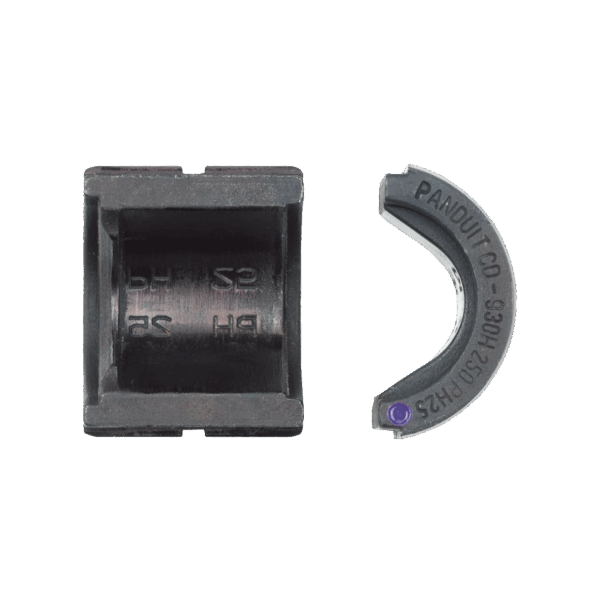 Dado de Prensado para Herramienta de Crimpado CT-29XX. Para Conectores a Tierra Tipo "E" GCE1/0-1/0  y Cruzado GCC6X6250-250. Código Rojo PG10
