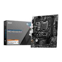 MB MSI H510M INTEL S-1200 10A GEN/2XDDR4 2666MHZ/PCIE 3.0/HD...