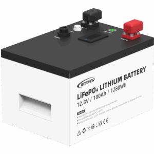 Batería de Litio LiFePO4 12.8Vcc, 100Ah, 1.28KwH, Pantalla L...