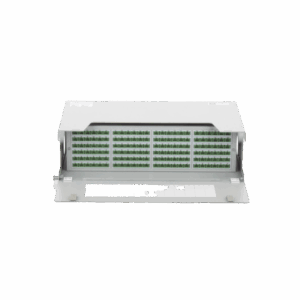 Distribuidor de Fibra Óptica para 144 empalmes, con 144 acop...