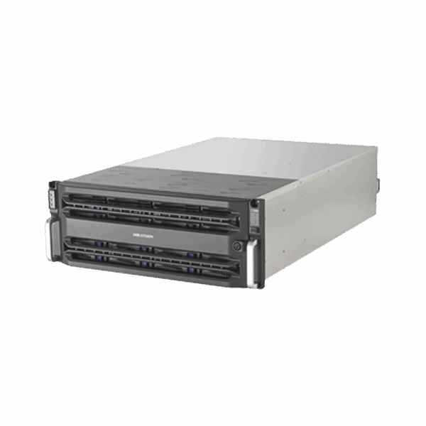 Servidor de Almacenamiento en Red / Soporta 24 Discos Duros (No Incluye Discos) / RAID / iSCSI / Graba 512 canales IP / Doble Controlador