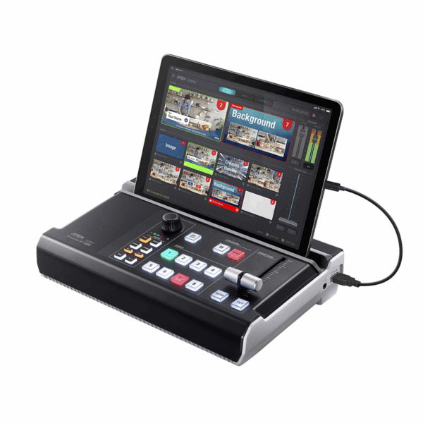 Mezclador AV StreamLIVE™ | Dispositivo todo en uno | Captura 1080p | Grabación de video | Switch de video | Transmisión de video | Distribución 4K | Mezcla de audio | App OnAir™ | Control compacto | Soporte Android, Window