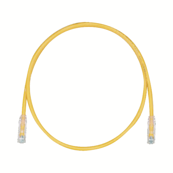 Cable de Parcheo TX6, UTP Cat6, 24 AWG, CM, Color Amarillo, 10ft