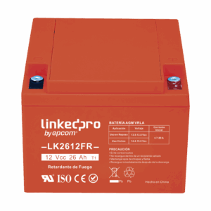 Batería 12 V / 26 Ah / UL / Tecnología AGM-VRLA / Vida útil ...