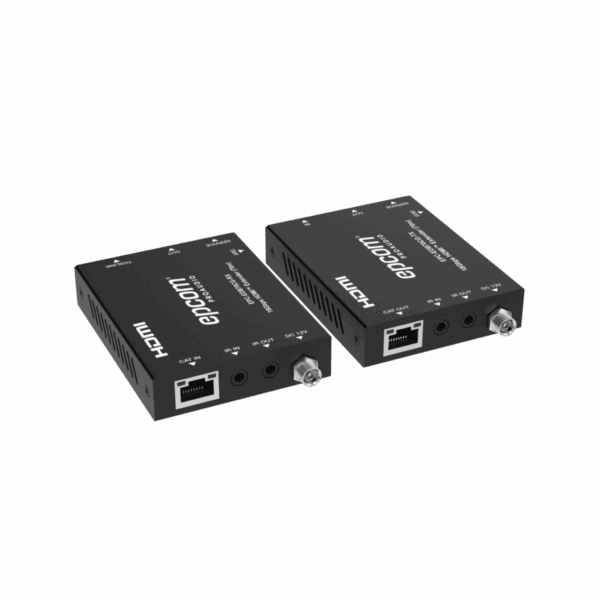 Extensor HDMI 4K@60Hz | PoC Bidireccional | HDR y Dolby Vision | Audio ARC y Óptico | Transmisión hasta 70m por CAT6
