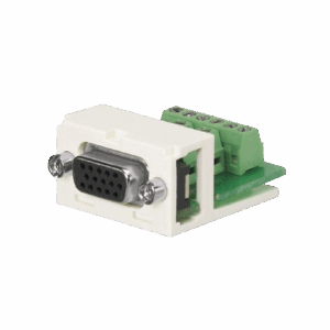 Conector sub-D de 15 Pines Tipo Atornillable, Uso en 2 Puert...