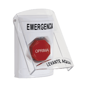 Botón Multipropósito, Emergencia, Reset Con Llave, Español, ...