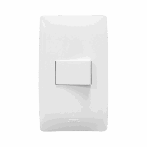 Apagador Sencillo de 127 V~60 Hz 10 A / Color Blanco.