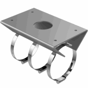 Montaje de Poste  para Exterior / Compatible con PTZ HIKVISI...