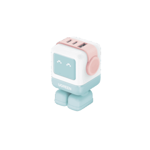 Cargador RobotGaN de 65W Serie UNO | 3 Puertos de Carga Rápi...