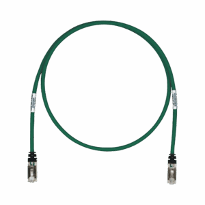 Patch Cord Cat6A, Blindado S/FTP, CM/LS0H, 13ft, Color Verde