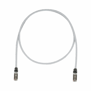 Patch Cord Cat6A, Blindado S/FTP, CM/LS0H, 1 m, Color Gris