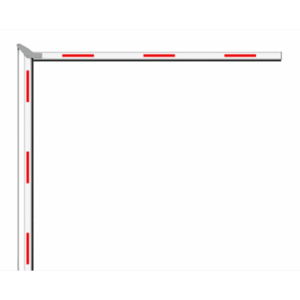 Brazo Articulado 3 mts (1.5+1.5) para Barreras Hikvision Ser...