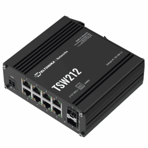 Switch Industrial Administrable L2, 8 puertos GE + 2 SFP, So...