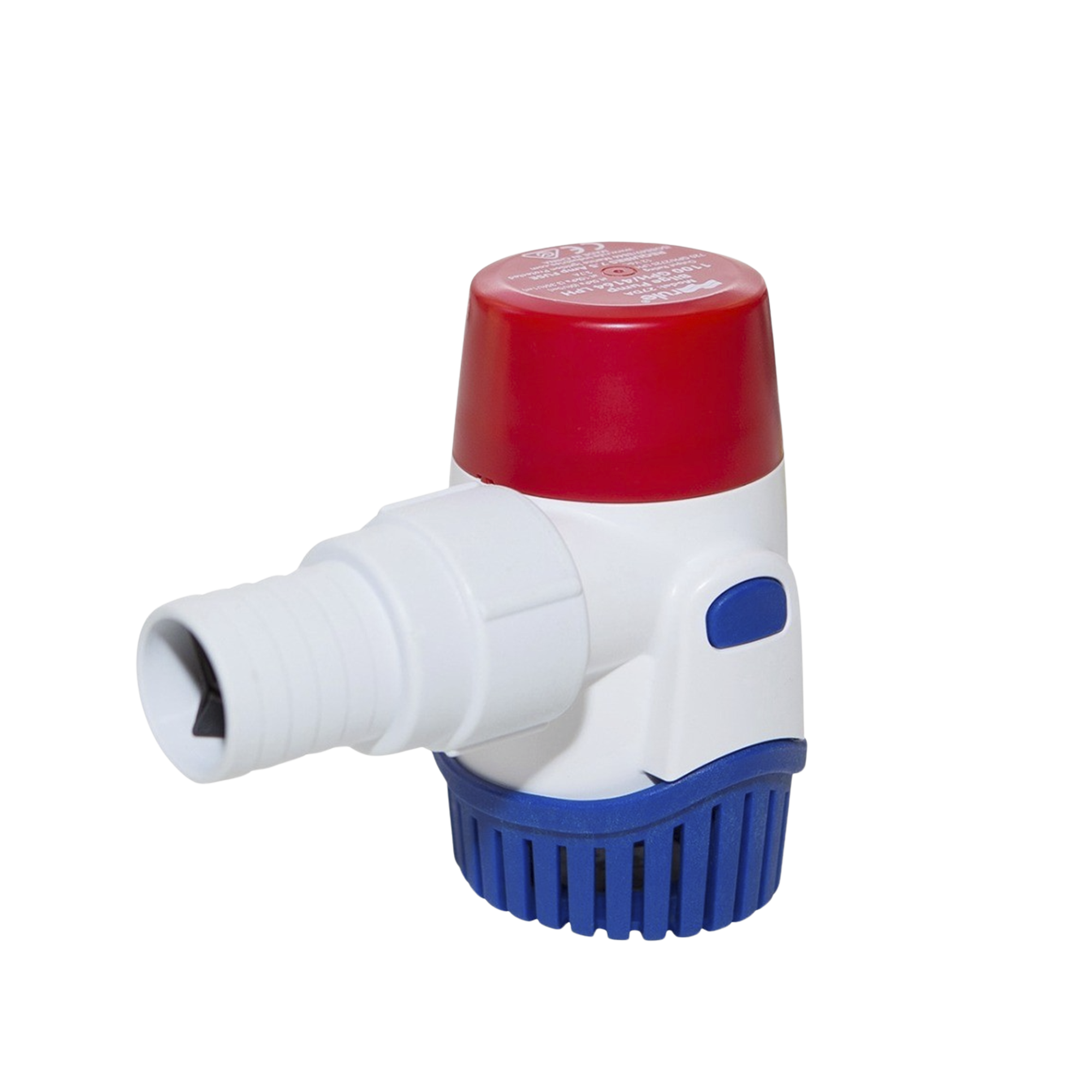 Bomba sumergible de achique de 500 galones por hora a 24 Volts de corriente directa.