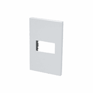 Placa de policarbonato con base de acero para 1 módulo 1/3 c...