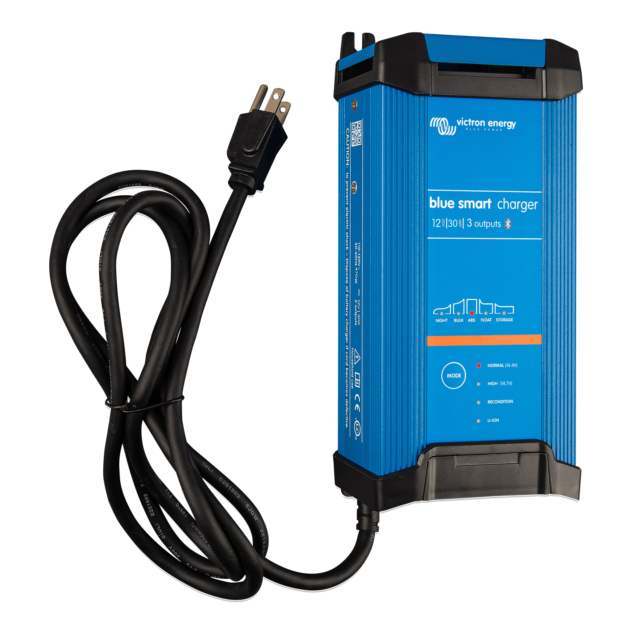 Blue Smart IP22 12/30 / Cargador de Baterías 12V, 30A / Para Ambientes Marinos y Terrestres. / Bancos de 120 a 300 Ah