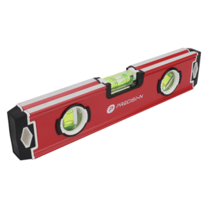 Nivel Magnético de Aluminio Tipo Torpedo de 9” con Triple Bu...