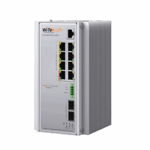 Switch Industrial Administrable Gigabit con 2 Puertos PoE bt...